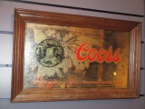 Coors Beer Mirror 27x17 Will Not Be Shipped con 1