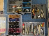 Trays of Plugs, Artificial Bats, Crank Baits and more con 454