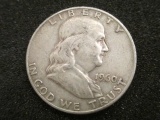 1960-D Franklin Half Dollar con 200