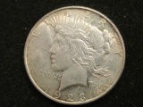 1923-D Peace Dollar con 200