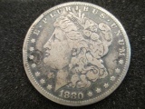 1880 Morgan Dollar con 200