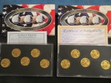2002 and 2003 Gold Edition State Quarter Sets con 346