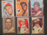 6 Vintage Baseball Cards con 346