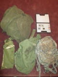 Army Netting, Pack and duffle bag  con 454