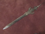 Hand Crafted metal Sword Will not Be Shipped con 75