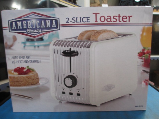 New Americana Retro Look Toaster con 12