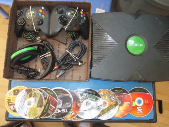 XBox complete with Games and controllers Will Not Be Shipped con 305
