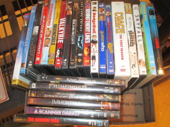 Lot of 25 DVD's con 414