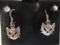 Two Pair of Sterling Earrings con 583