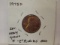 1973-D US Error Penny con 583
