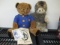 Pair of collectible Teddy Bears con 757