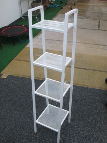 Metal 4 Tier Shelf Unit Will not Be Shipped con 12