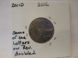 2011-D UNC US Error Nickel con 583