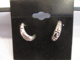Pair of Silver Earrings con 583