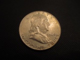1960-D Franklin Half Dollar con 200