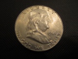 1961-D Franklin Half Dollar con 200
