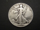 1943 Walking Liberty Half Dollar con 200