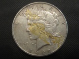 1922-S Peace Dollar con 200