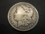 1891-O Morgan Dollar con 200