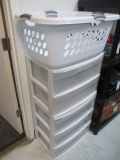 2 Drawer and 3Drawer Storage units W/Laundry Basket Will not Be Shipped con 12