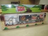 Dunkin Donuts Die Cast Tractor Trailer NIB con 346