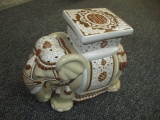 Ceramic Elephant Plant Stand Will Not Be Shipped con 317