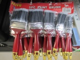 6 New 5 pc paint Brush sets con 75