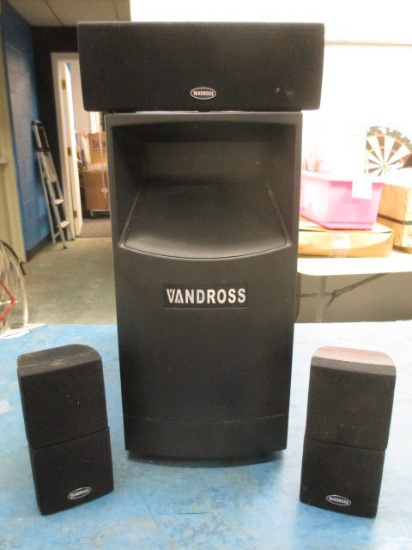 Vandross Speakerw with woofer - not tested  -> Will not be Shipped! <- con 12