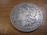 1891-O Morgan Silver Dollar - con 200