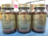 3 Bottles x 60 caps - Solgar Sublingual Methylocobalamin - con 310