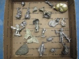 Lot of Pewter Figurines - con 317