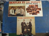 3 Vintage Beatles Albums con 757