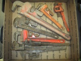 Lot of Pipe Wrenches con 595
