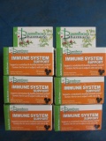 6 Bottle Lot Immune System Support Herbal 200 Capsules each con 310