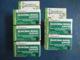 5 Bottle Lot Seasonal Nasal Support Herbal 100 Pills each con 310