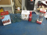 Budweiser Mug and Coca-Cola collectibles No Shipping con 12
