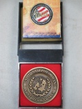 2 Commemorative Military coins con 757