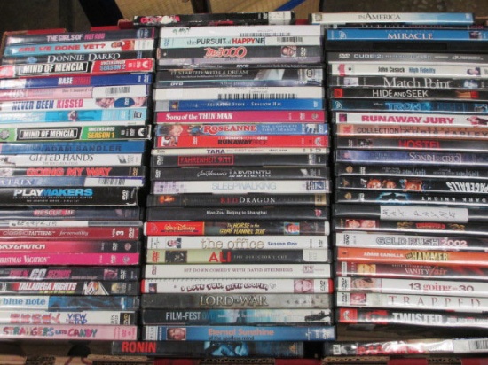 75+ DVD Movies - con 75