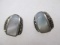 Sterling Earrings with Moonstone - con 583