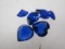 5.48 tcw Sapphire Stones - heart shaped - con 583