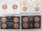 4 Sets of Small Date & one large cent - Lincoln Pennies - con 346
