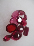 Synthetic Rubies from Old Jewelry - con 583