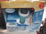 New Amope Pedi Perfect - Wet and Dry Rechargeable - con 576