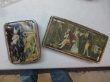 Vintage Tin Boxes with Knives - con 583