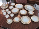 60 Pc Total - Noritake Glenmore Pattern, serving Tray Bowl -> Will not be Shipped! <- con 608
