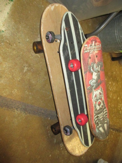 Three Assorted Skate Boards -> Will not be Shipped! <- con 316