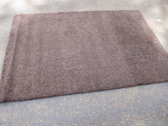 Brown Area Rug - 7x5 84x63