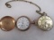 Two Pocket Watches - 1 Illinois As-Is - 1 Elgin No Crystal - As-is - con 11