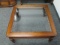 Wood and Glass Coffee Table -> Will not be Shipped! <- con 622