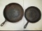 Cast-Iron Skillets - 12 and 10  -> Will not be Shipped! <- con 623